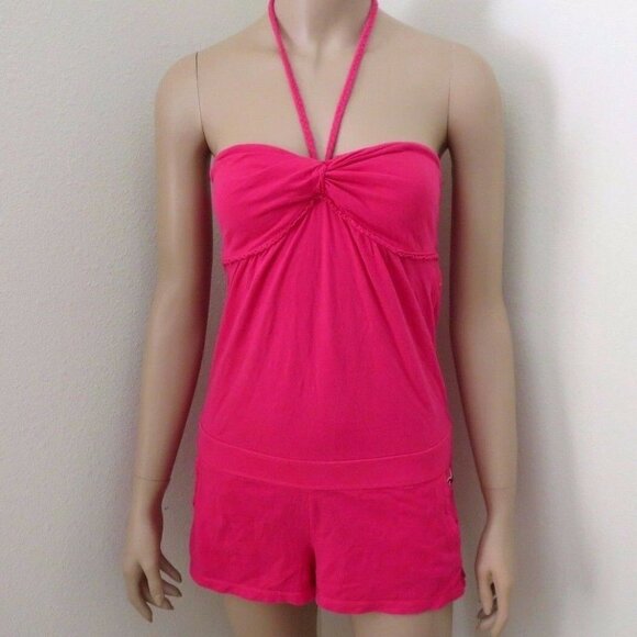 Hollister Pants - Hollister Halter Romper Size Small Strapless Pink